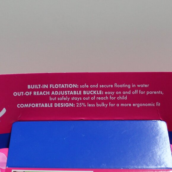 NWT Barbie Swim Trainer Life Jacket For Children 33-55 lbs - Picture 4 of 11